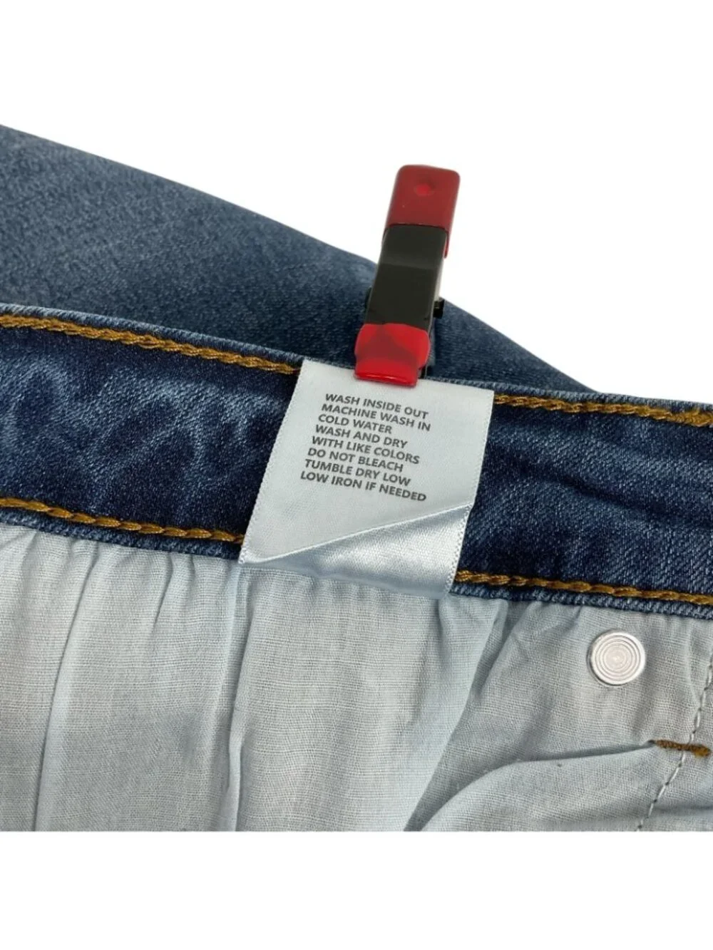 KanCan Jeans Women's Sz 14 Dark Indigo Mid Rise Bootcut Stretch Denim Nwt - Picture 5 of 12